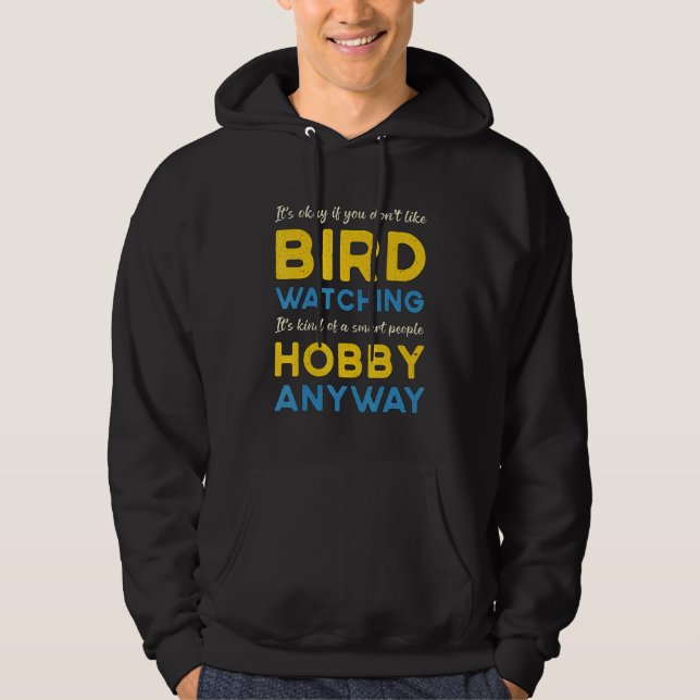 Veste À Capuche Oiseaux observer Hobby En tout cas regarder les oi (Devant)