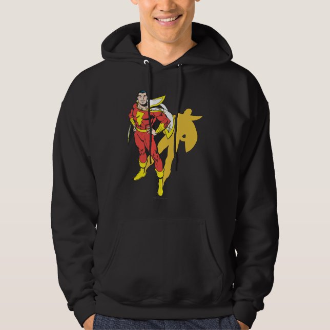 Veste À Capuche Ombre SHAZAM (Devant)