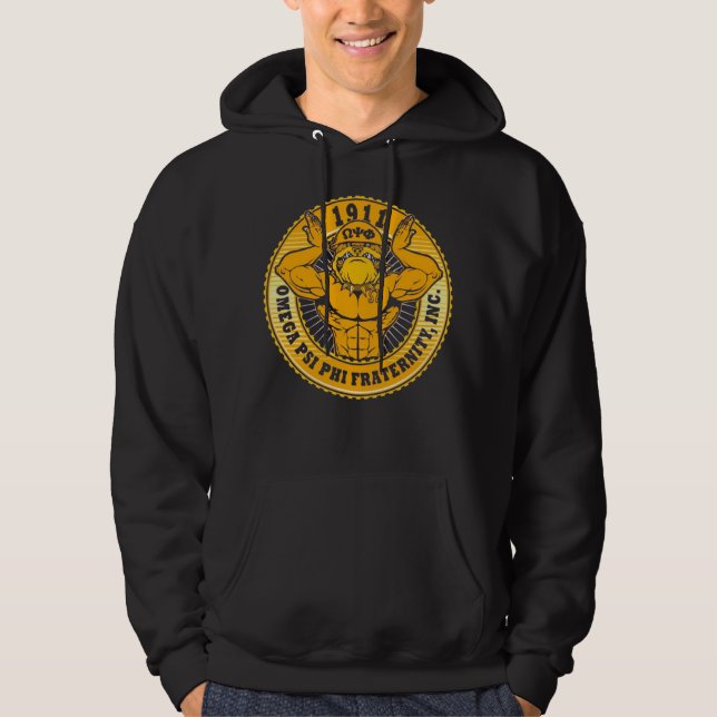 Veste À Capuche Omega Psi Phi Omegawood 1911 (Devant)
