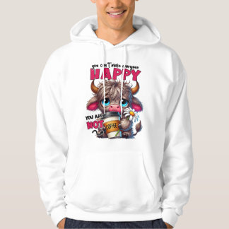 Veste À Capuche On ne peut pas rendre tout le monde heureux, on n'