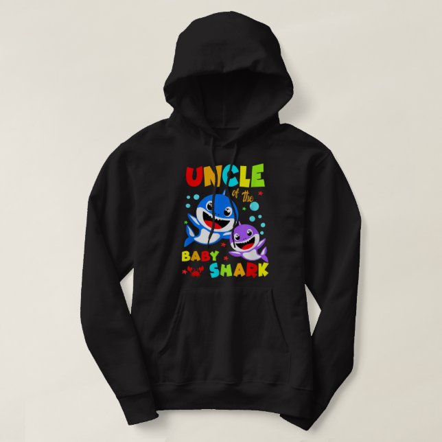 Veste À Capuche Oncle requin oncle requin Tee - shirts Chemise fam (Design devant)