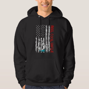Veste À Capuche Oncle vraiment cool Drapeau USA pêche Fête des pèr