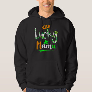 Veste À Capuche One Lucky Mama Funny Irish Lucky Clover Cute