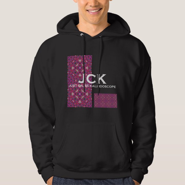 Veste À Capuche Onze art kaléidoscope du volume neuf (Devant)