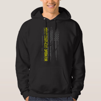 Veste À Capuche Opérateur de matériel lourd patriotique améri