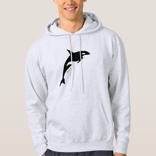 Veste À Capuche Orca hoody (Collection de silhouettes océaniques) (Devant)