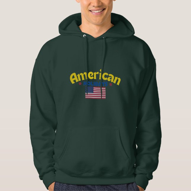 Veste À Capuche Original American USA True Classic Tee - shirt Hol (Devant)