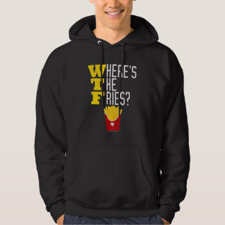Veste À Capuche Où est le mème alimentaire malin Fries FTF Funny