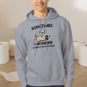 Veste À Capuche Où est ton Dieu maintenant ?   Sweat-shirt drôle d