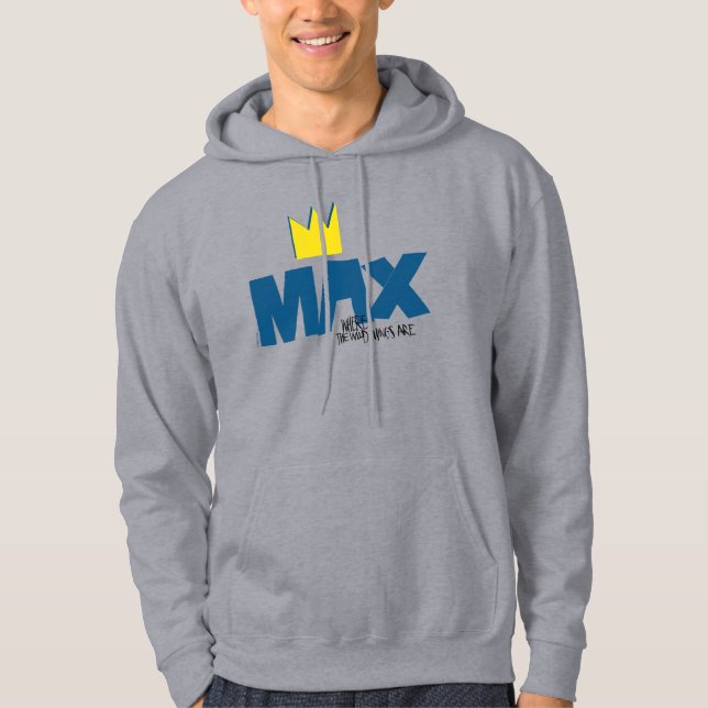 Veste À Capuche Où sont les monstres ? | Max et la Couronne (Devant)