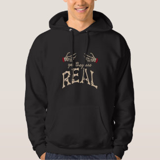 Veste À Capuche Oui, ce sont de vraies femmes squelette Halloween