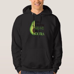 Veste À Capuche Oui Je Sais Que Guac Est Extra Mignonne Avocado Gu