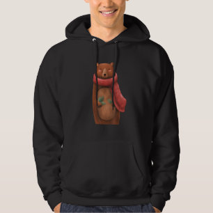 Veste À Capuche Ours Brown mignon