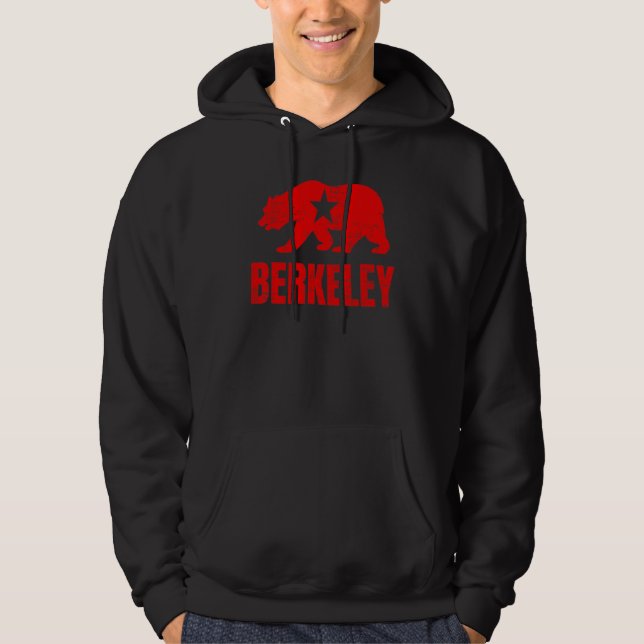 Veste À Capuche Ours de la République de Berkeley Californie Vinta (Devant)