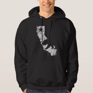 Veste À Capuche Ours vintage d'état de la Californie