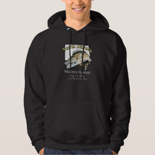 Veste À Capuche Ouvert personnalisé sur le lac et la date North Da
