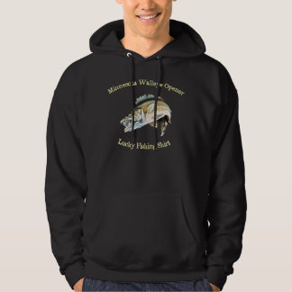 Veste À Capuche Ouverture de pêche au doré jaune du Minnesota