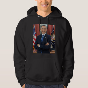 Veste À Capuche Oval Office Portrait, Obama Barack Président des É