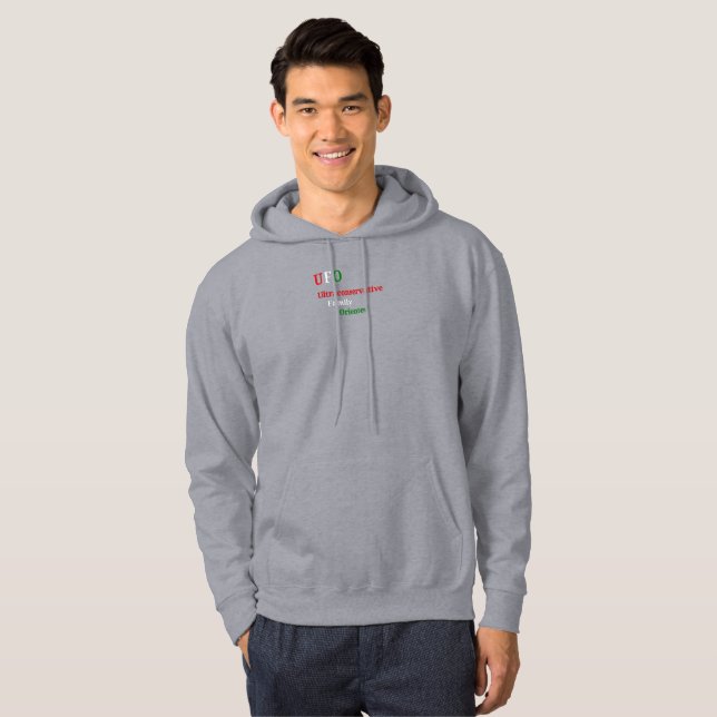 VESTE À CAPUCHE OVNI (Devant entier)