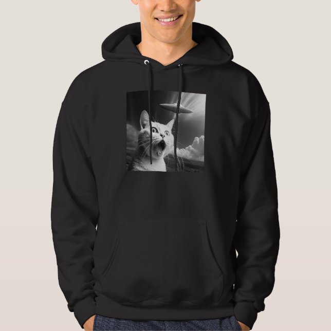 Veste À Capuche OVNI Alien Cat 1 (Devant)