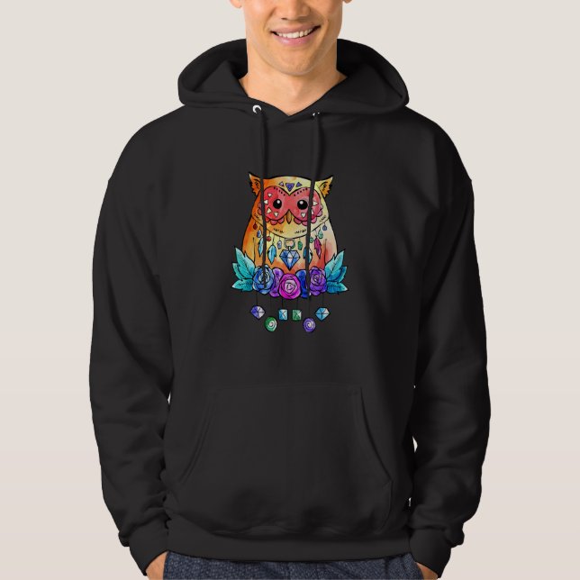 Veste À Capuche Owl Boho Chic (Devant)