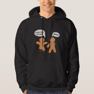 Veste À Capuche Pain d'épices Cookies de l'homme Noël laid Noël No
