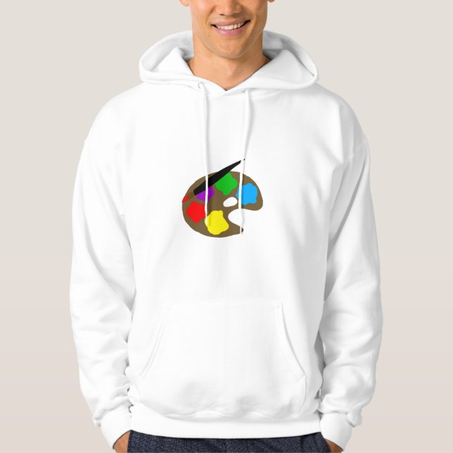 Veste À Capuche Paint Colors Artboard (Devant)