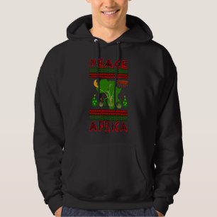 Veste À Capuche Paix de l'Afrique