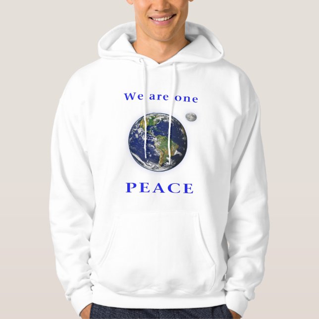 Veste À Capuche Paix sur terre (Devant)