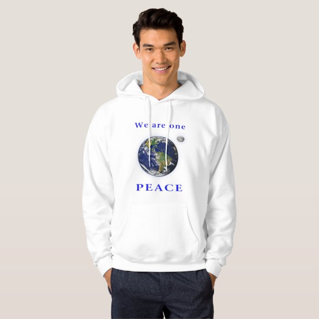 Veste À Capuche Paix sur terre (Devant entier)