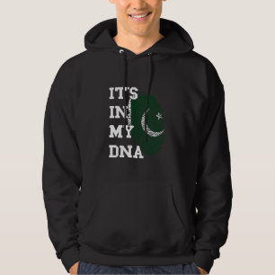 Veste À Capuche Pakistan C'est Dans Mon ADN Drapeau Pakistanais Cœ
