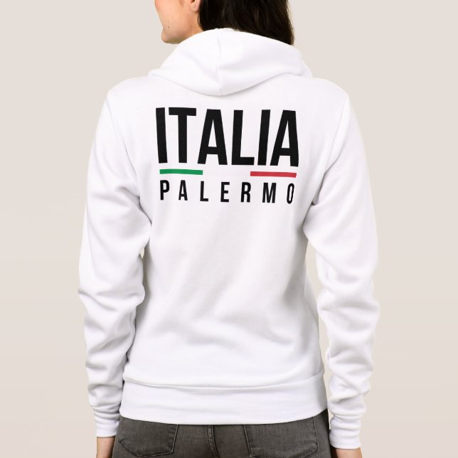 Veste À Capuche Palermo Italie (Dos)