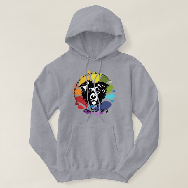 Veste À Capuche Palette Arc-en-ciel Sweatshirt à capuchon de base (Design devant)