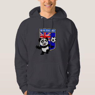 Veste À Capuche Panda de football néo-zélandais (chemises noires)