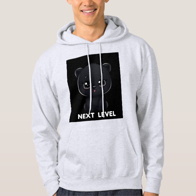 Veste À Capuche Panda de niveau supérieur (Devant)