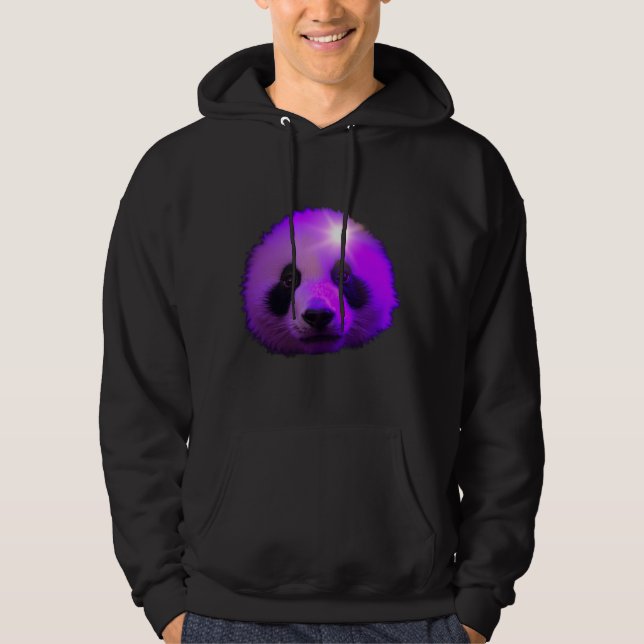 Veste À Capuche Panda en bambou mignon (Devant)
