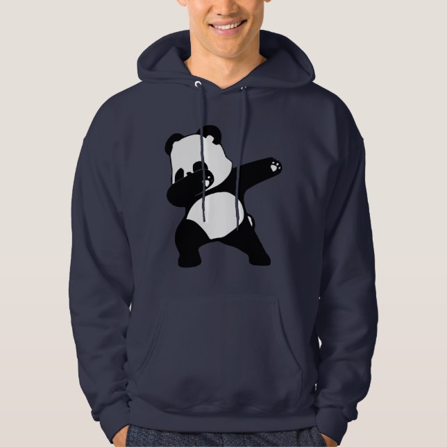 Veste À Capuche Panda qui dab  (Devant)