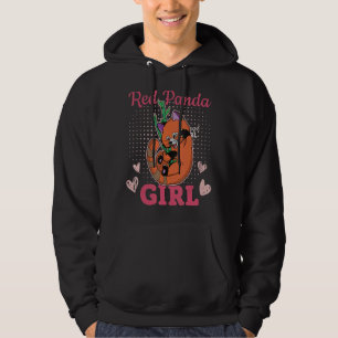 Veste À Capuche Panda rouge mignonne asia panda femme gardienne bi