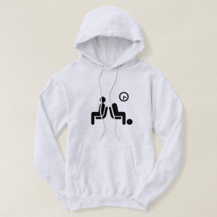 Veste À Capuche Panneau d'attente long