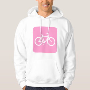 Veste À Capuche Panneau de vélo - Rose
