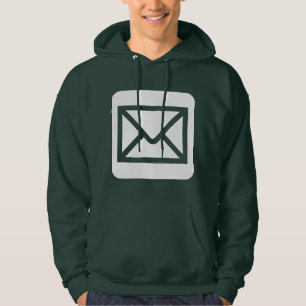 Veste À Capuche Panneau Enveloppe - Blanc