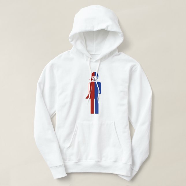 Veste À Capuche Panneau thaïlandais ⚠ toilettes Ladyboy ⚠ (Design devant)