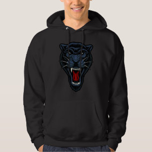 Veste À Capuche Panthère noire Jaguar Léopard Grand Chat de la jun