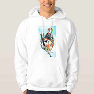 Veste À Capuche Paon