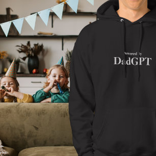 Veste À Capuche Papa Anniversaire Drôle - Alimenté Par PapaGPT - B