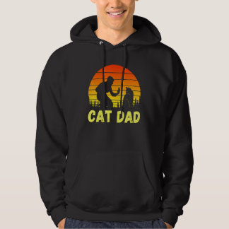 Veste À Capuche Papa Chat Papa Fête Des Pères Noël Chats