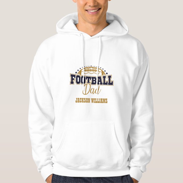 Veste À Capuche Papa de football (Devant)