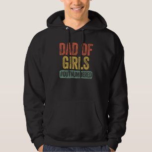 Veste À Capuche Papa des filles Chemise Fête des pères en nombre s