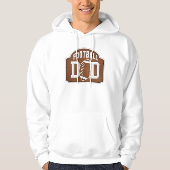 Veste À Capuche Papa du football (Devant)