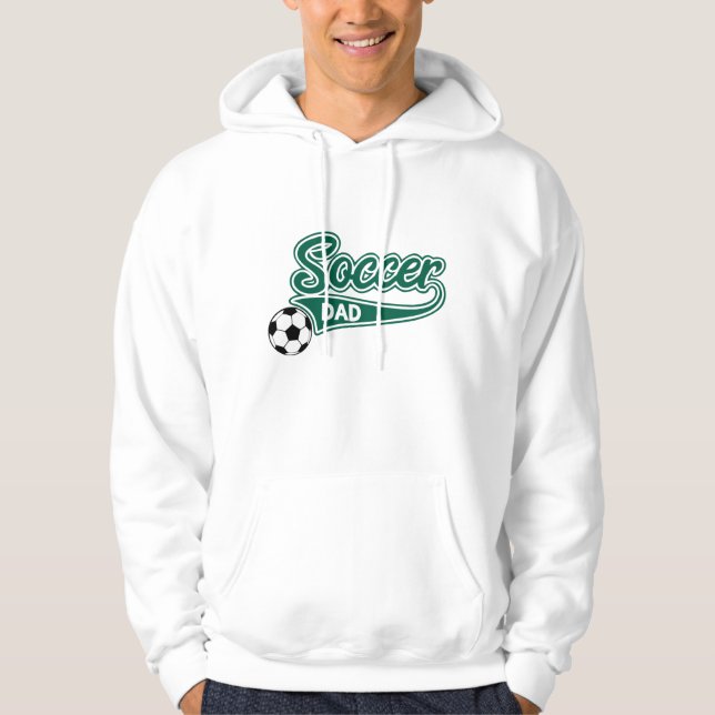 Veste À Capuche Papa footballeur  (Devant)